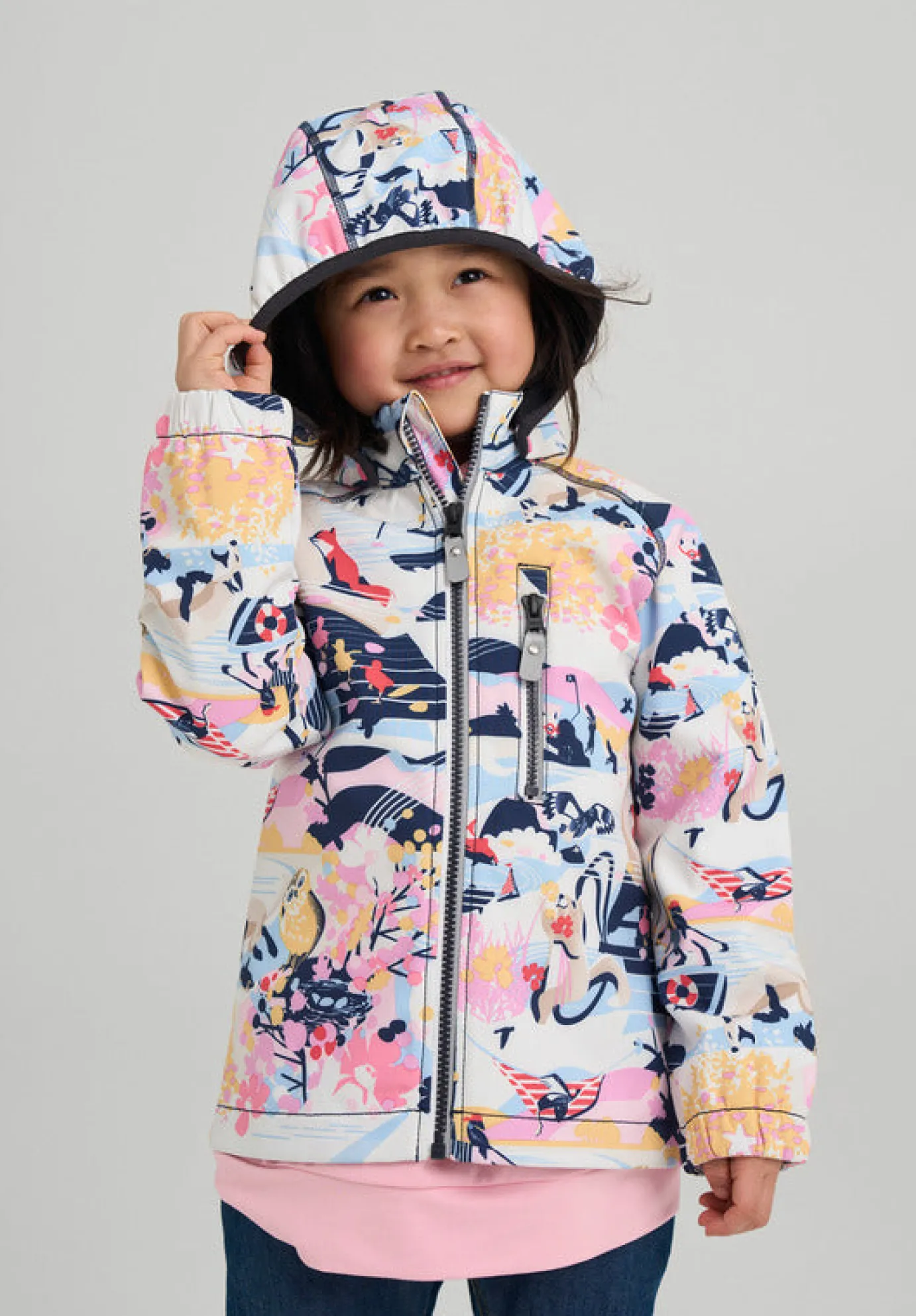 Lasten Softshell-takki Vantti