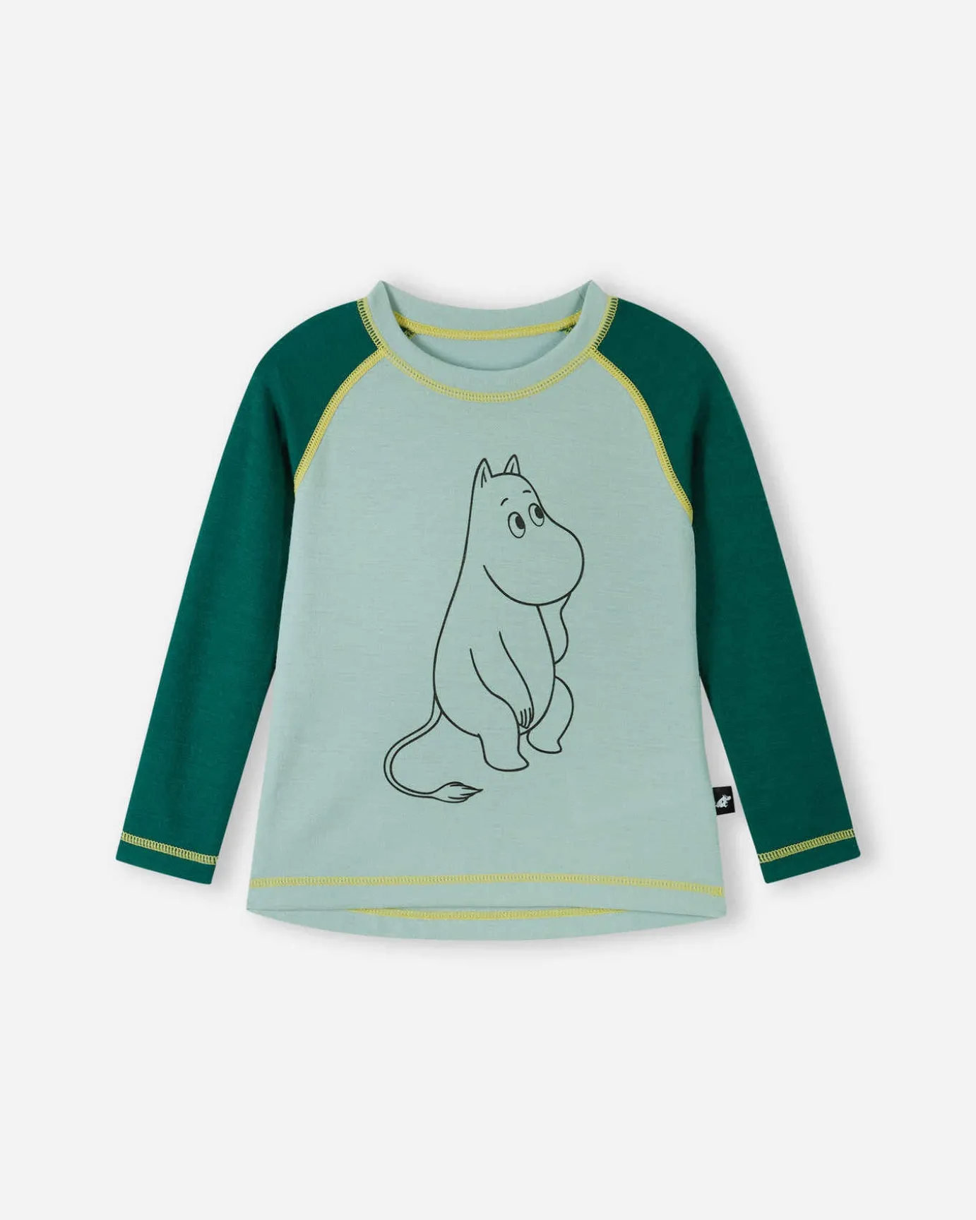 Taaperoiden Merinovilla-lyocell Paita Moomin Tindra