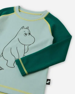Taaperoiden Merinovilla-lyocell Paita Moomin Tindra