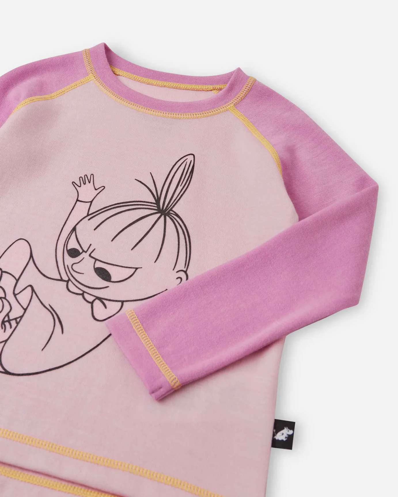 Taaperoiden Merinovilla-lyocell Paita Moomin Tindra
