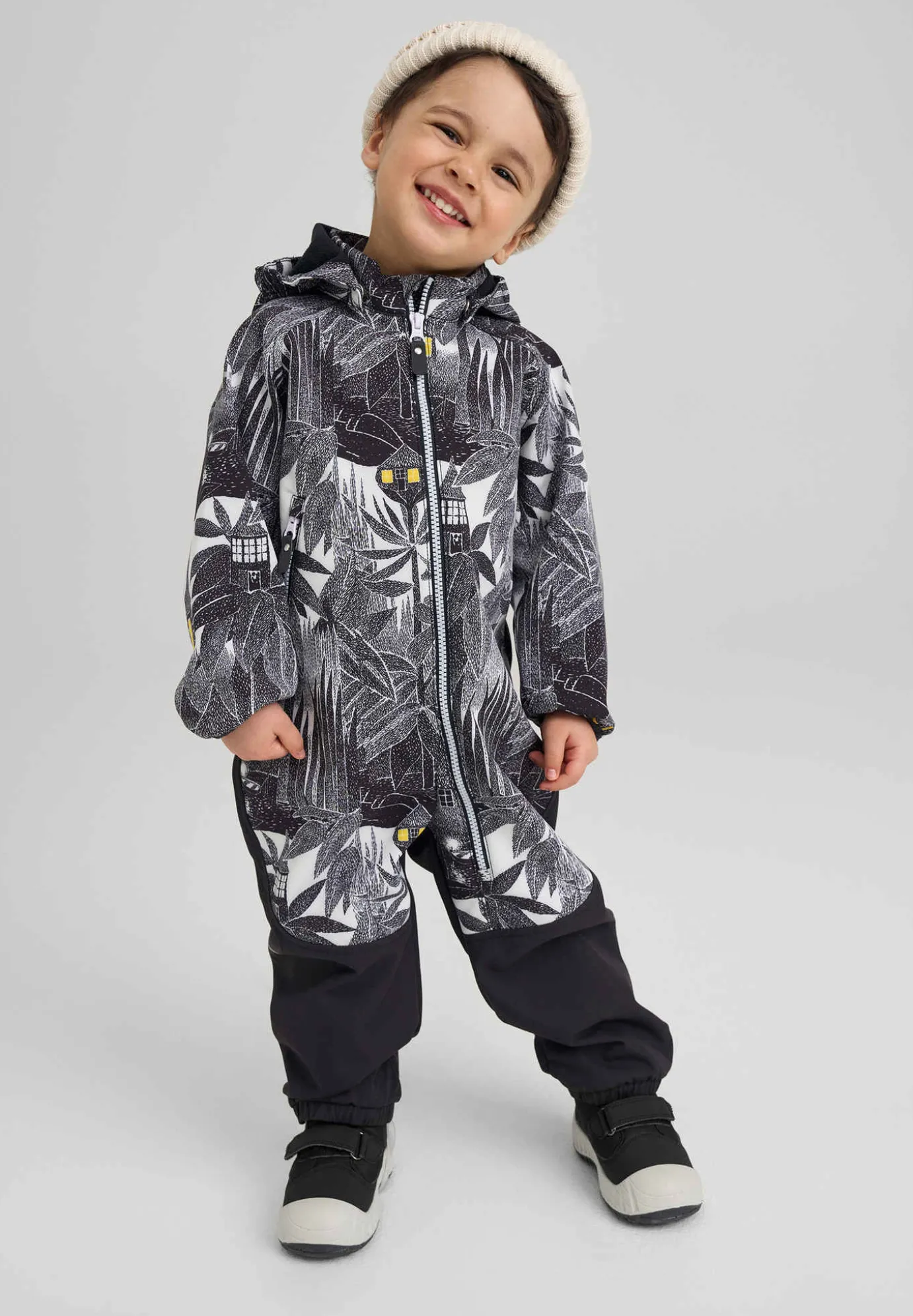 Taaperoiden Softshell-haalari Moomin Skyddad